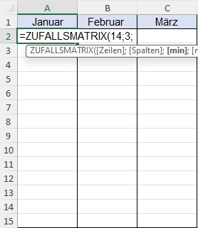 Screenshot Excel - ZUFALLSMATRIX_Schritt3
